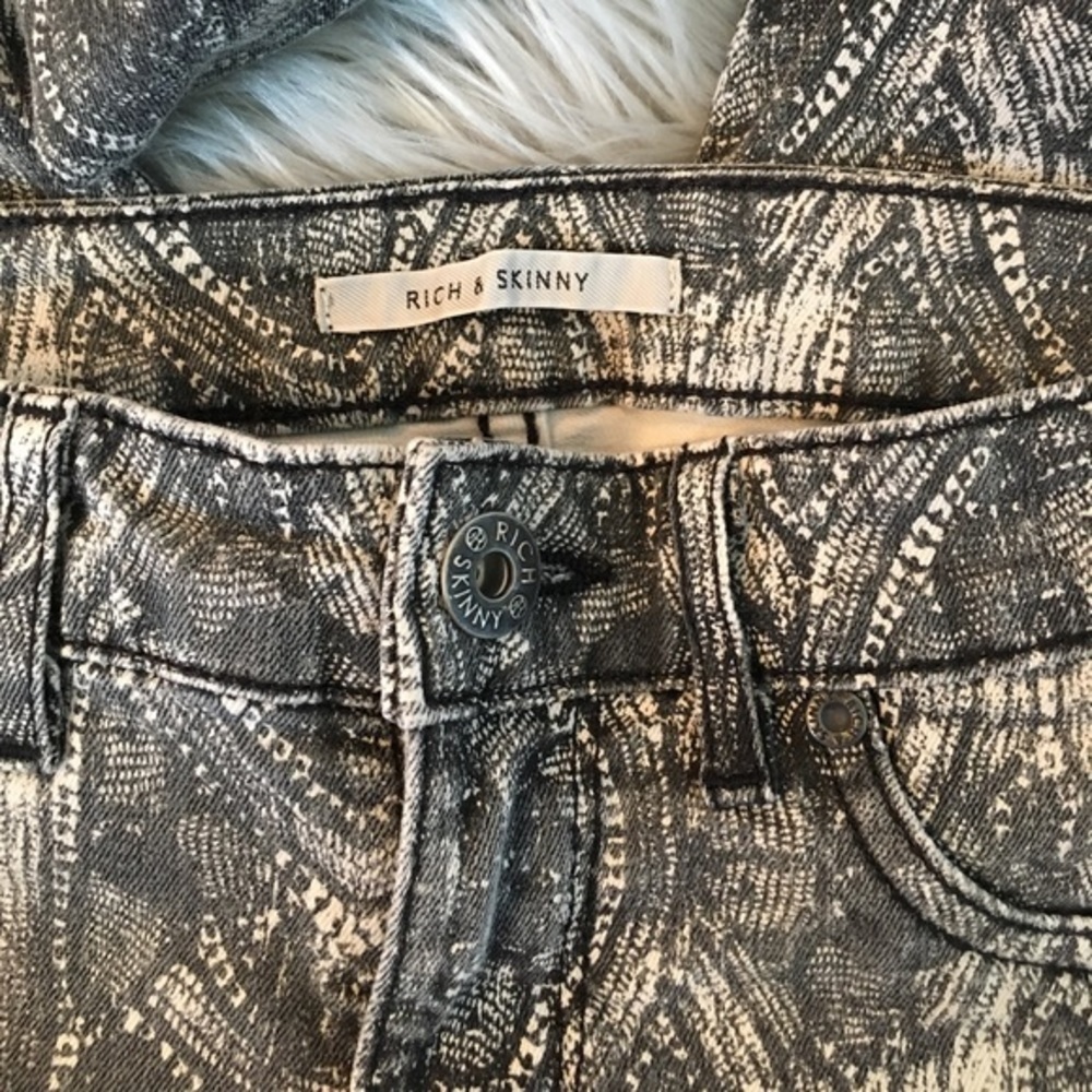 Rich and skinny patterned jeans - Picture 3 of 5